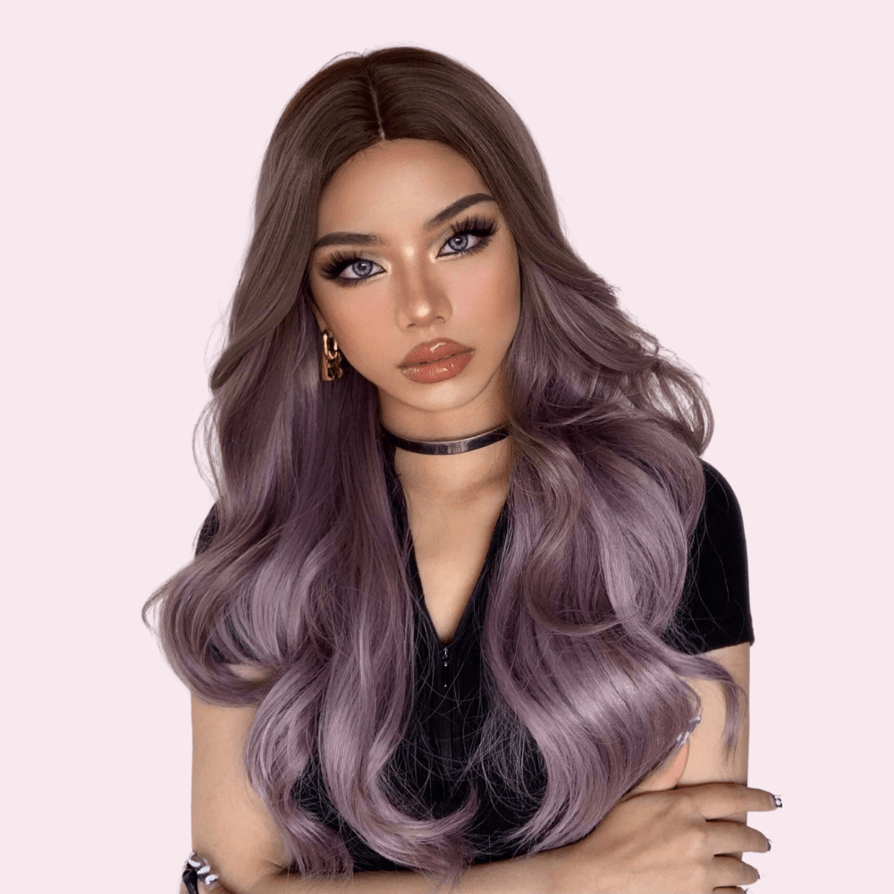 Lexie | Long Lavender Wig