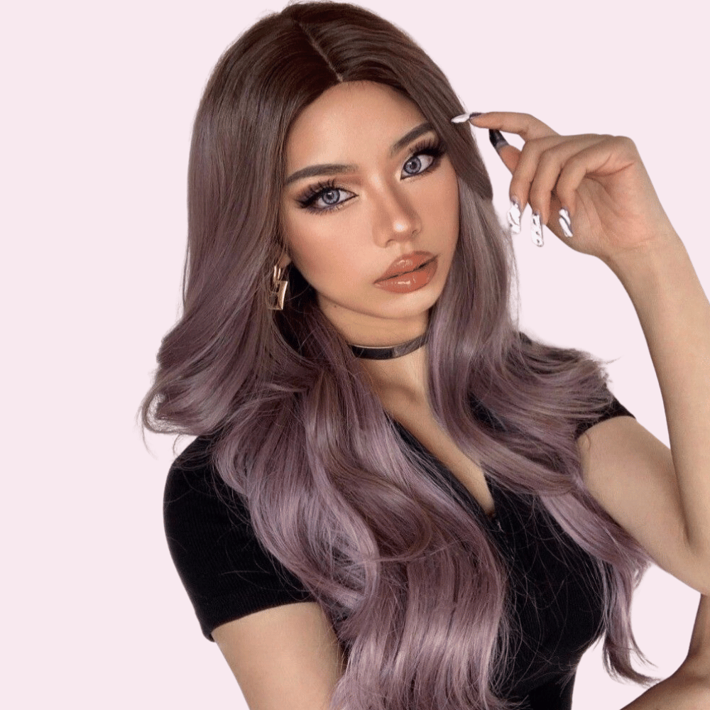 Lexie | Long Lavender Wig