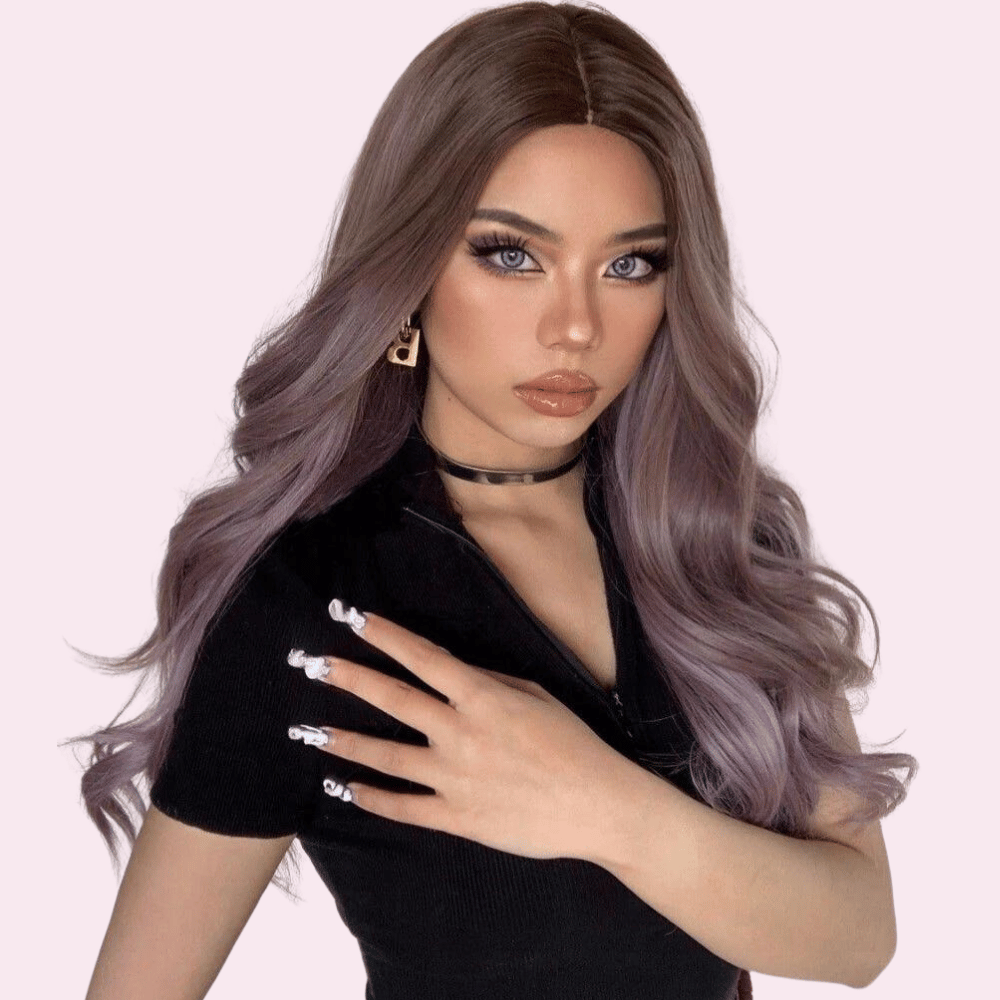 Lexie | Long Lavender Wig