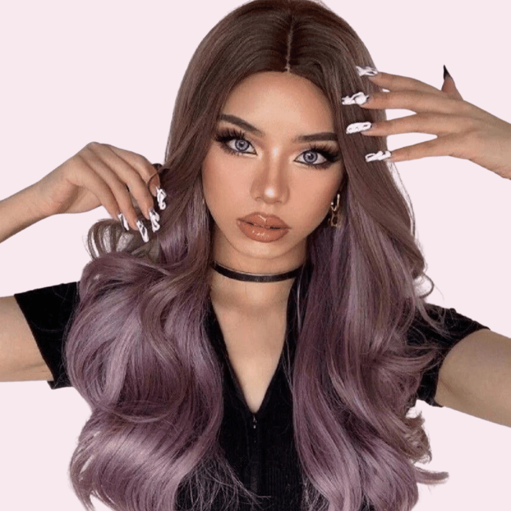 Lexie | Long Lavender Wig