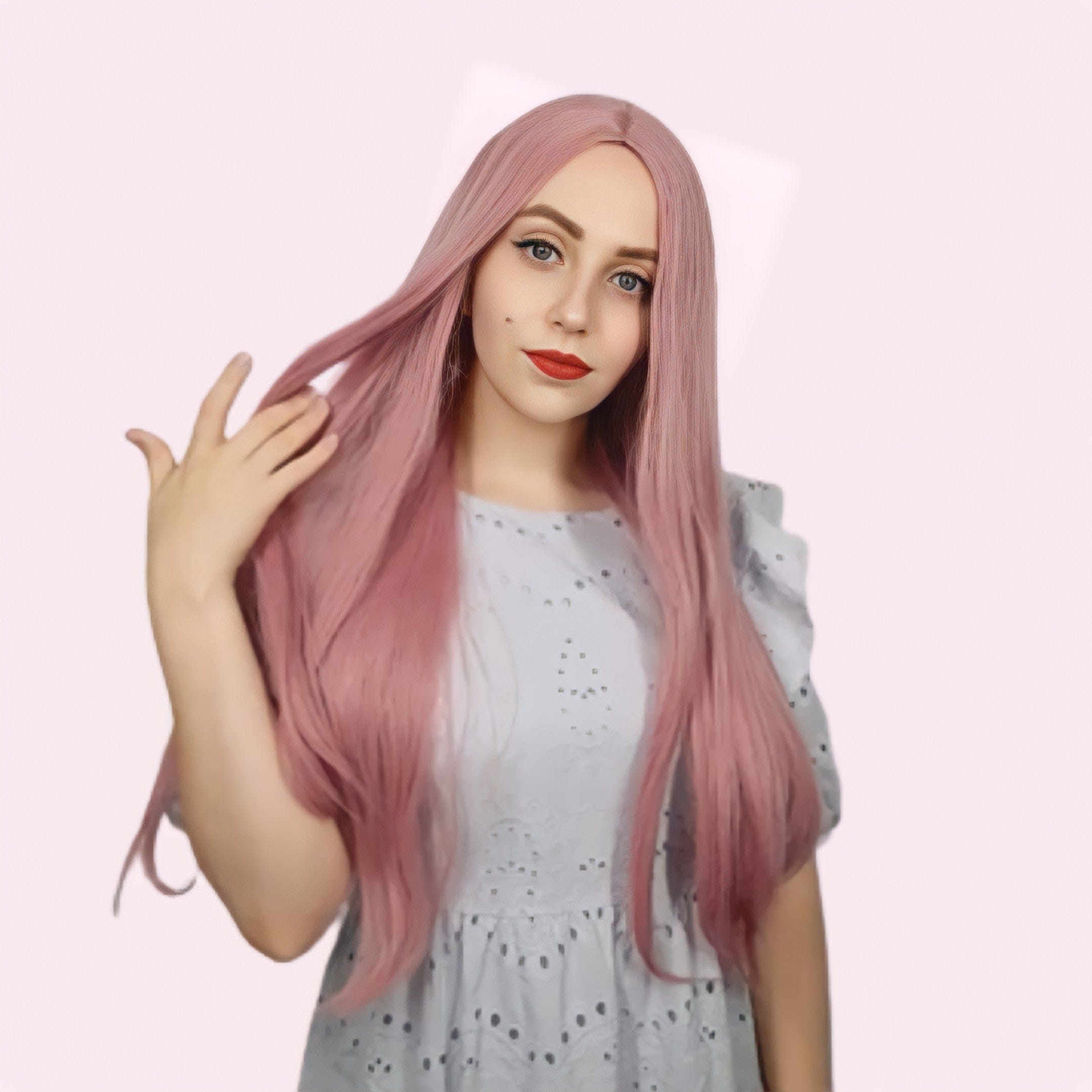 Lola | Long Pink Wig